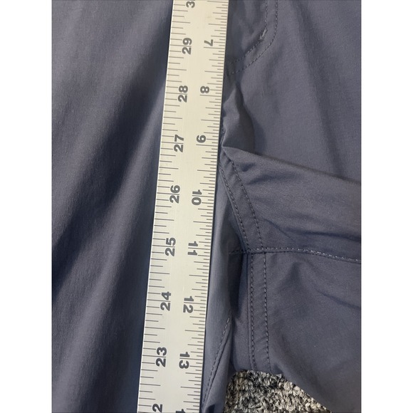 Men's Nylon Stretch Water Repellent Pants 32x32‎ Eddie Bauer Blue Outdoor Golf - Picture 7 of 12